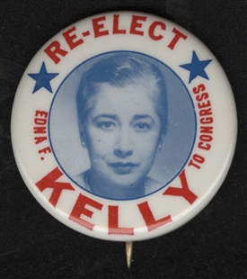 Edna Flannery Kelly Lapel Pin