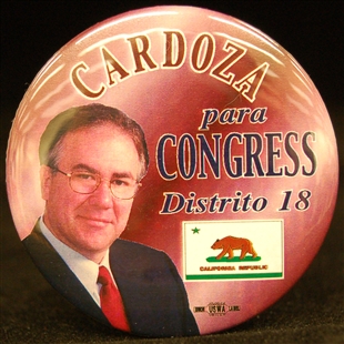Dennis A. Cardoza Lapel Pin
