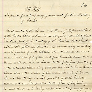 Idaho Territory Temporary Government